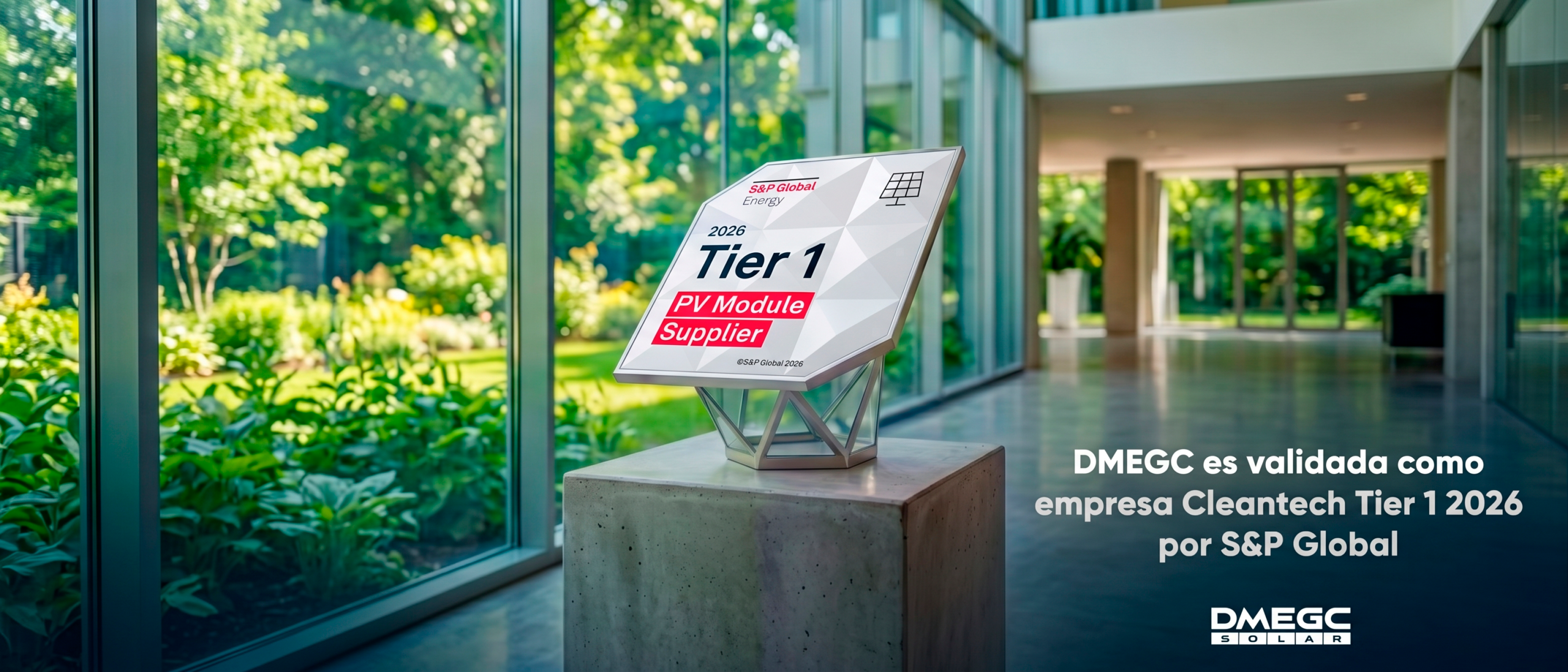 DMEGC Solar es validada como Empresa de Cleantech Tier 1 en 2026 por S&P Global